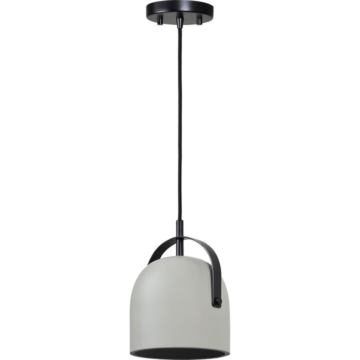 120" Black and Gray Contemporary Ceiling Light Fixture