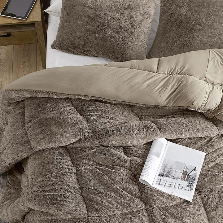 Are You Kidding Bare - Coma Inducer® Oversized Comforter - Olive Winter Twig