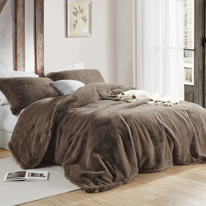 Chunky Bunny - Coma Inducer® Oversized Comforter Set - Velveteen Brown