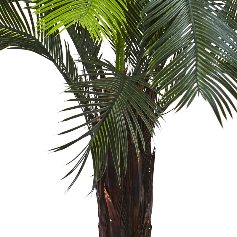 Nearly Natural 3-ft Cycas Tree w/15Lvs UV Resistant (Indoor/Outdoor)