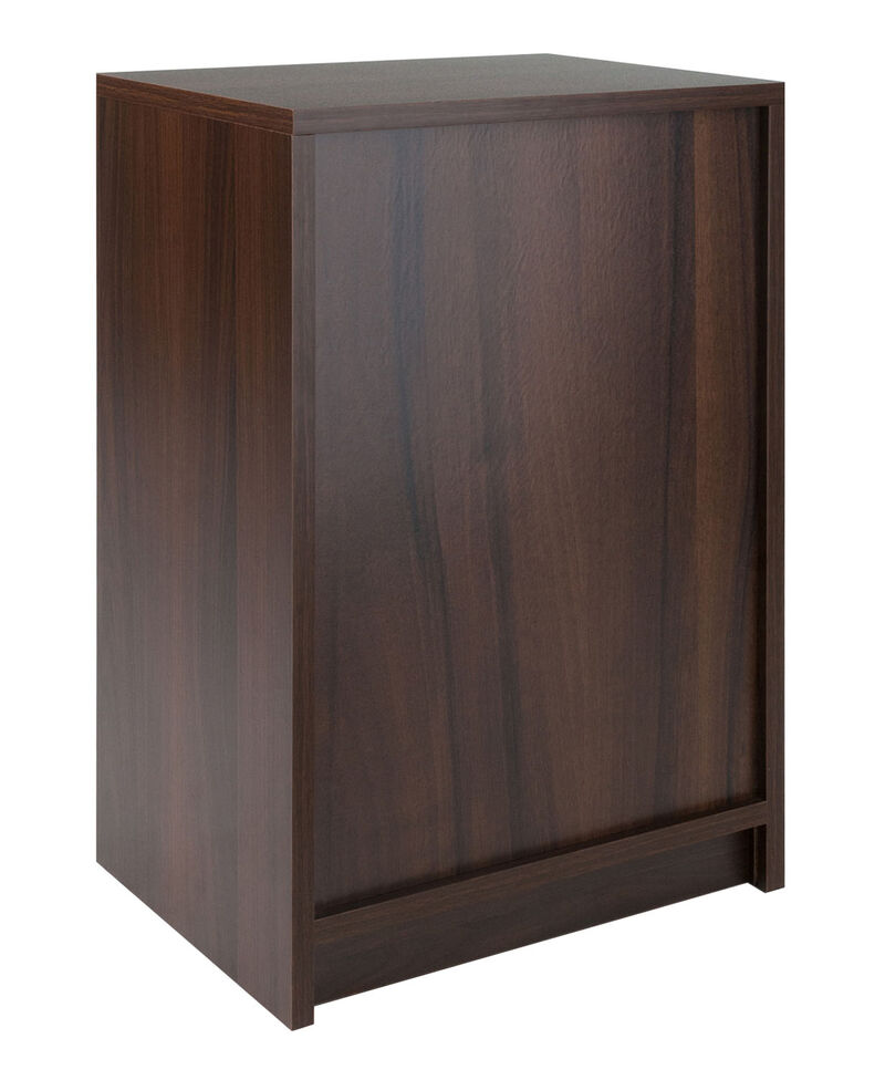 Winsome Rennick Accent Bedroom Side Table in Cocoa Finish