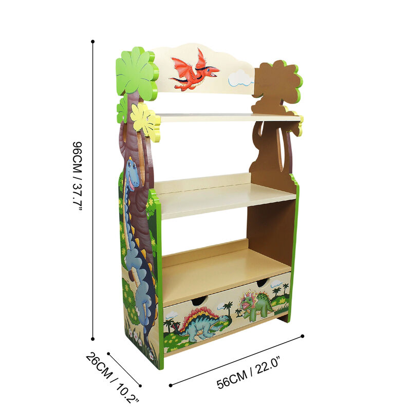 Fantasy Fields - Toy Furniture -Dinosaur Kingdom Bookshelf