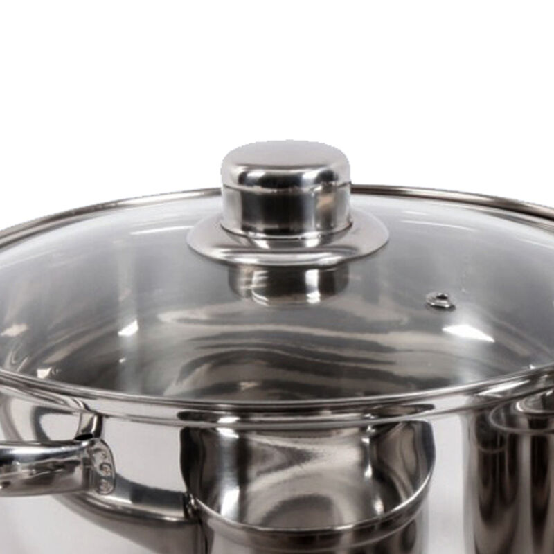 Gibson Home Landon 7-Piece Stainless Steel Cookware Set