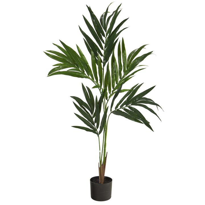 Nearly Natural 4-ft Kentia Artificial Palm Tree