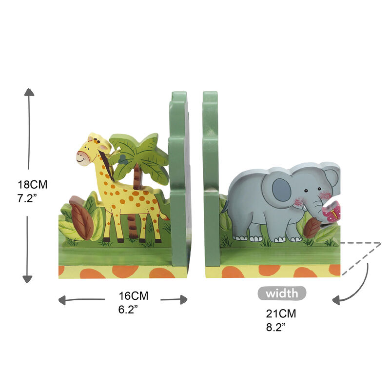 Fantasy Fields - Toy Furniture -Sunny Safari Set of Bookends