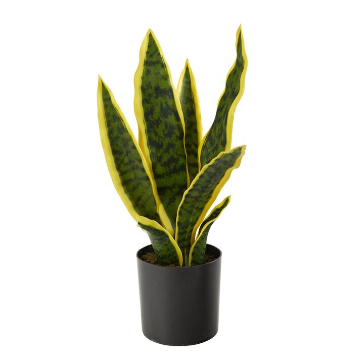 Nearly Natural 14-in Sansevieria Artificial Plant