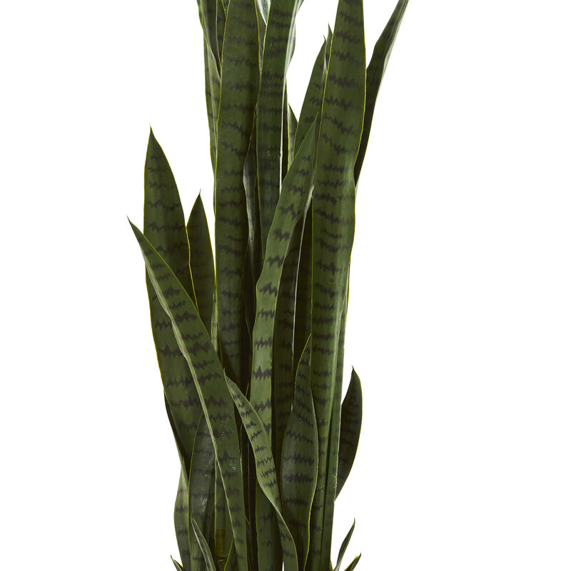 Nearly Natural 46-in Sansevieria Artificial Plant
