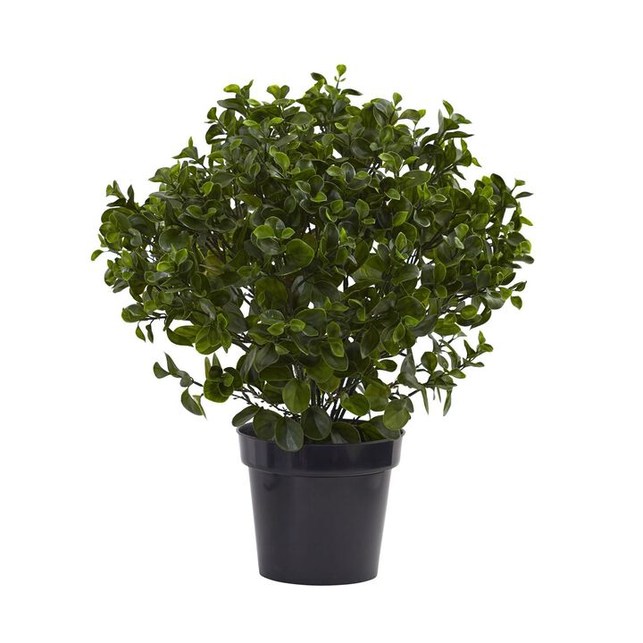Nearly Natural 28-in Peperomia Plant UV Resistant (Indoor/Outdoor)