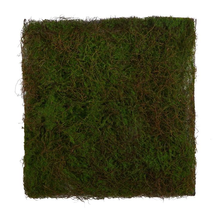 Nearly Natural 20-in X 20-in Artificial Moss Mat