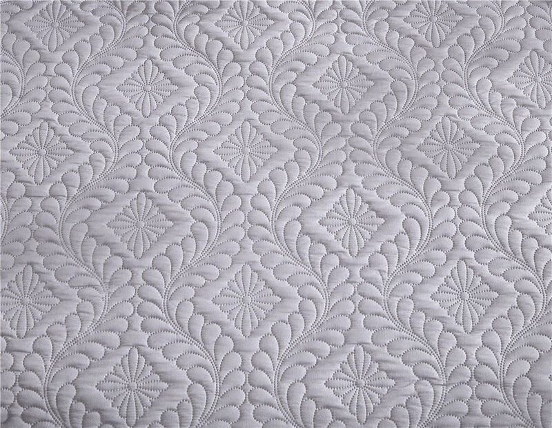 Ivy 3 Piece Bedspread Set Queen Gray