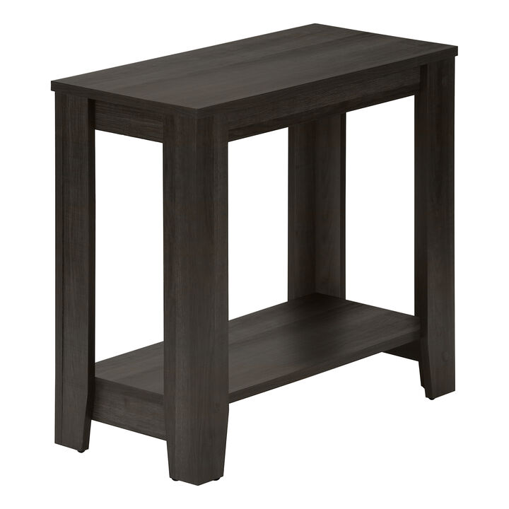 Monarch Specialties I 3388 Accent Table, Side, End, Nightstand, Lamp, Living Room, Bedroom, Laminate, Brown, Contemporary, Modern