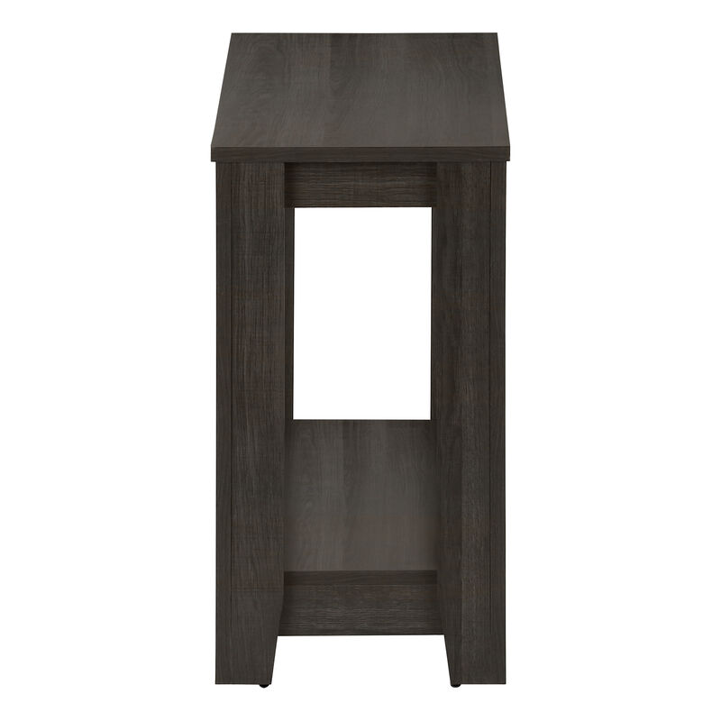 Monarch Specialties I 3388 Accent Table, Side, End, Nightstand, Lamp, Living Room, Bedroom, Laminate, Brown, Contemporary, Modern