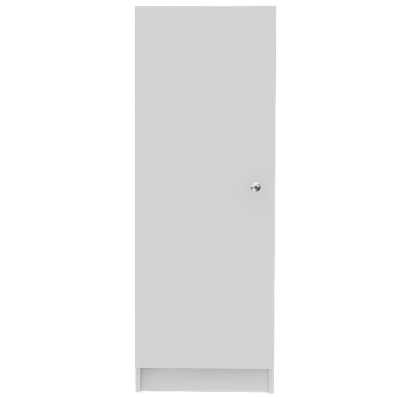 DEPOT E-SHOP Uluru Kitchen Pantry, Single Door Cabinet, Four Interior Shelves