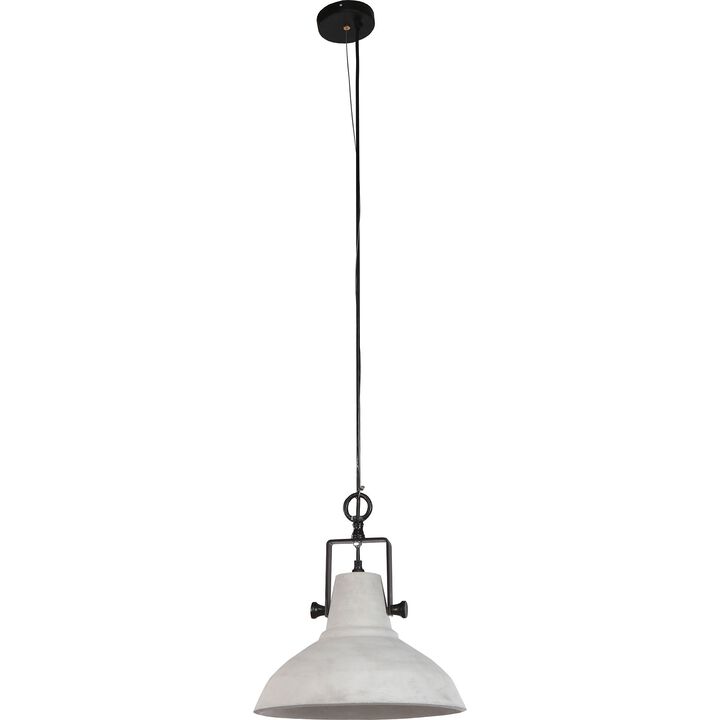 113" Black and Gray Traditional Classic Ceiling Pendant Light