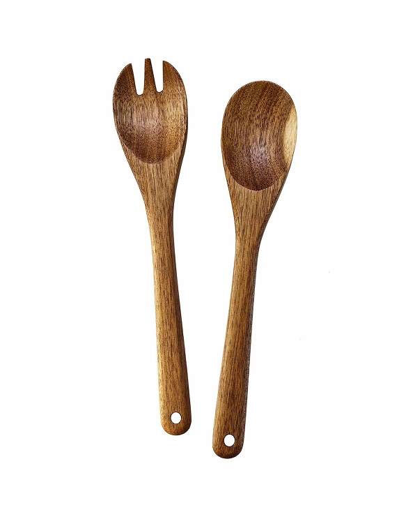 Totally Bamboo TB Home® Acacia Wood Salad Serving Set, 12