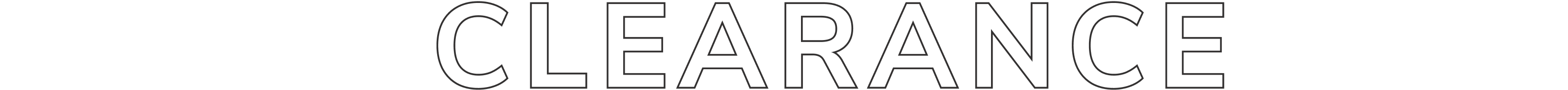 Annual Clearance Event