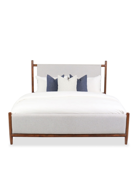 Lyncott Queen Upholstered Panel Bed