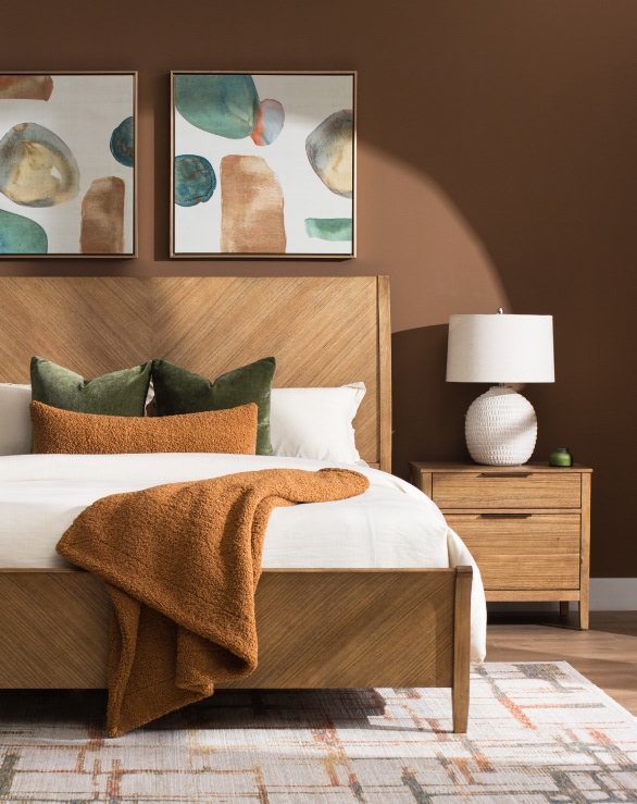Cyrus Queen Sleigh Bed