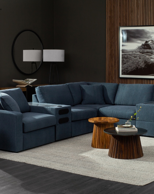 Modmax 7-Piece Sectional in Ink