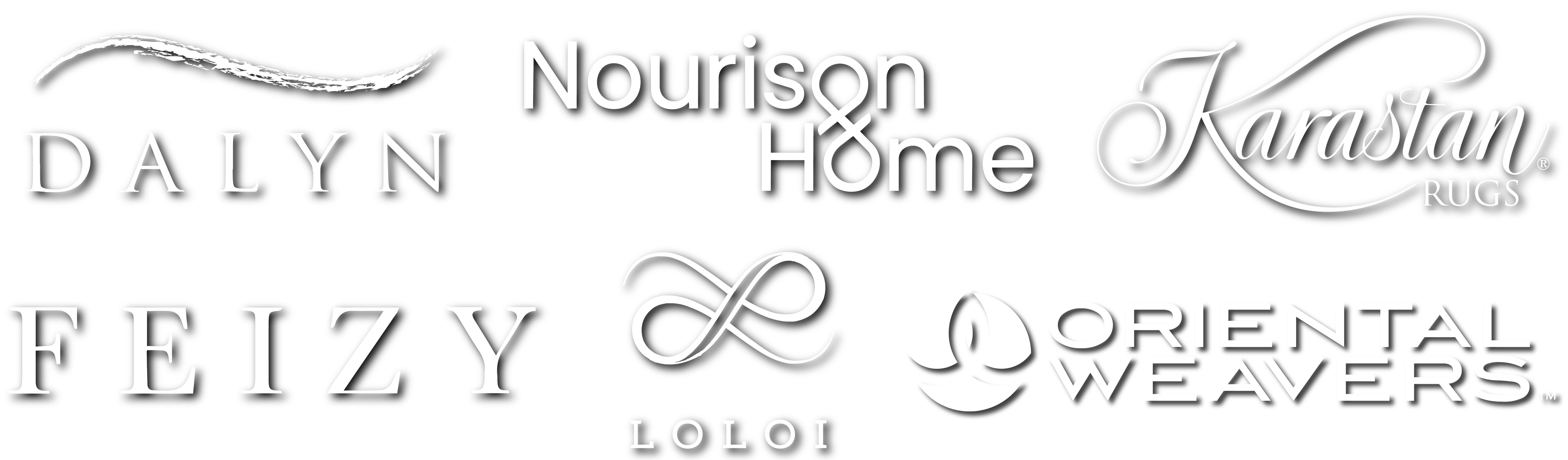 Dalyn, Nourison Home, Karastan Rugs, Feizy, Loloi, & Oriental Weavers