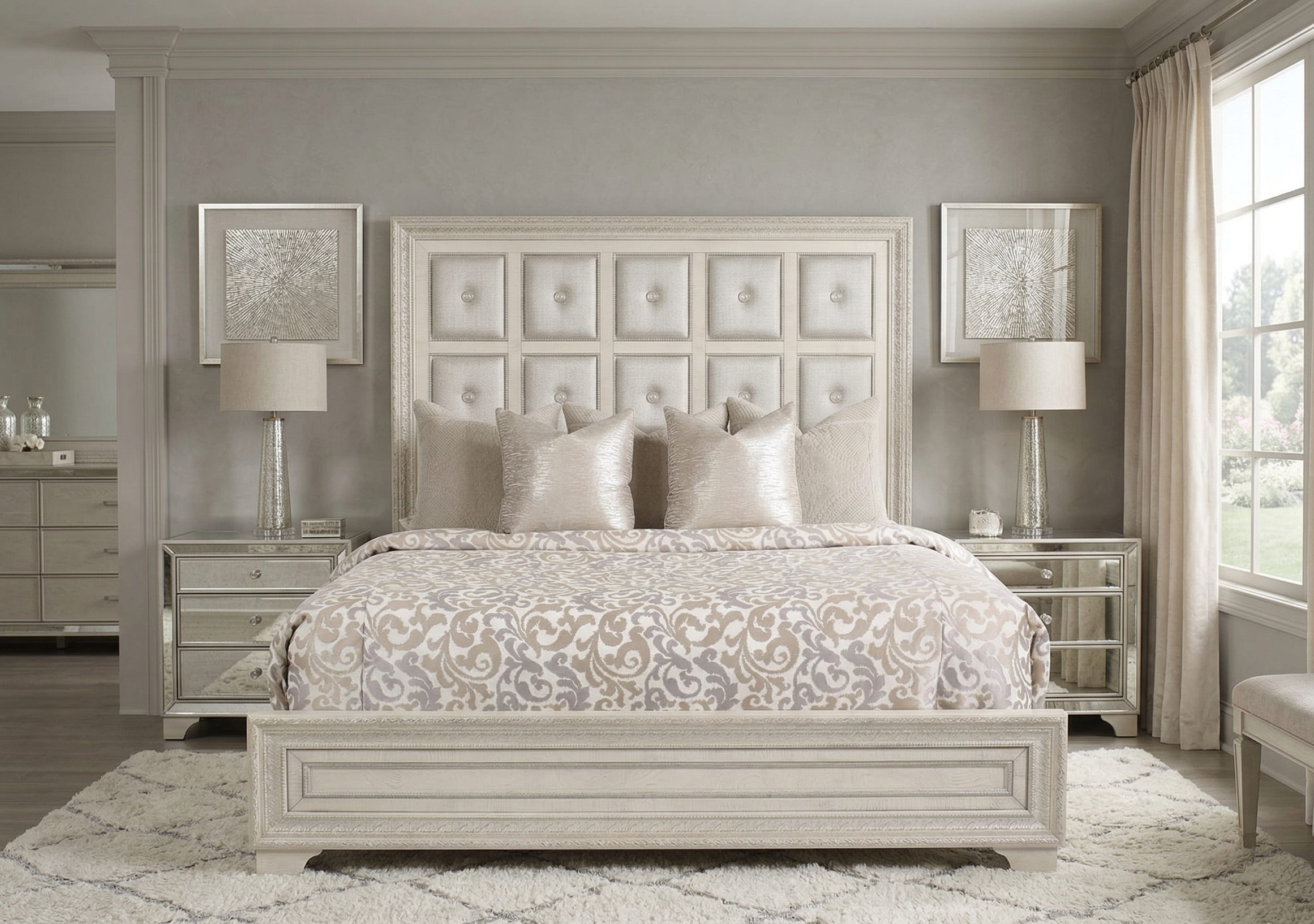 Camila King Bed | Mathis Home
