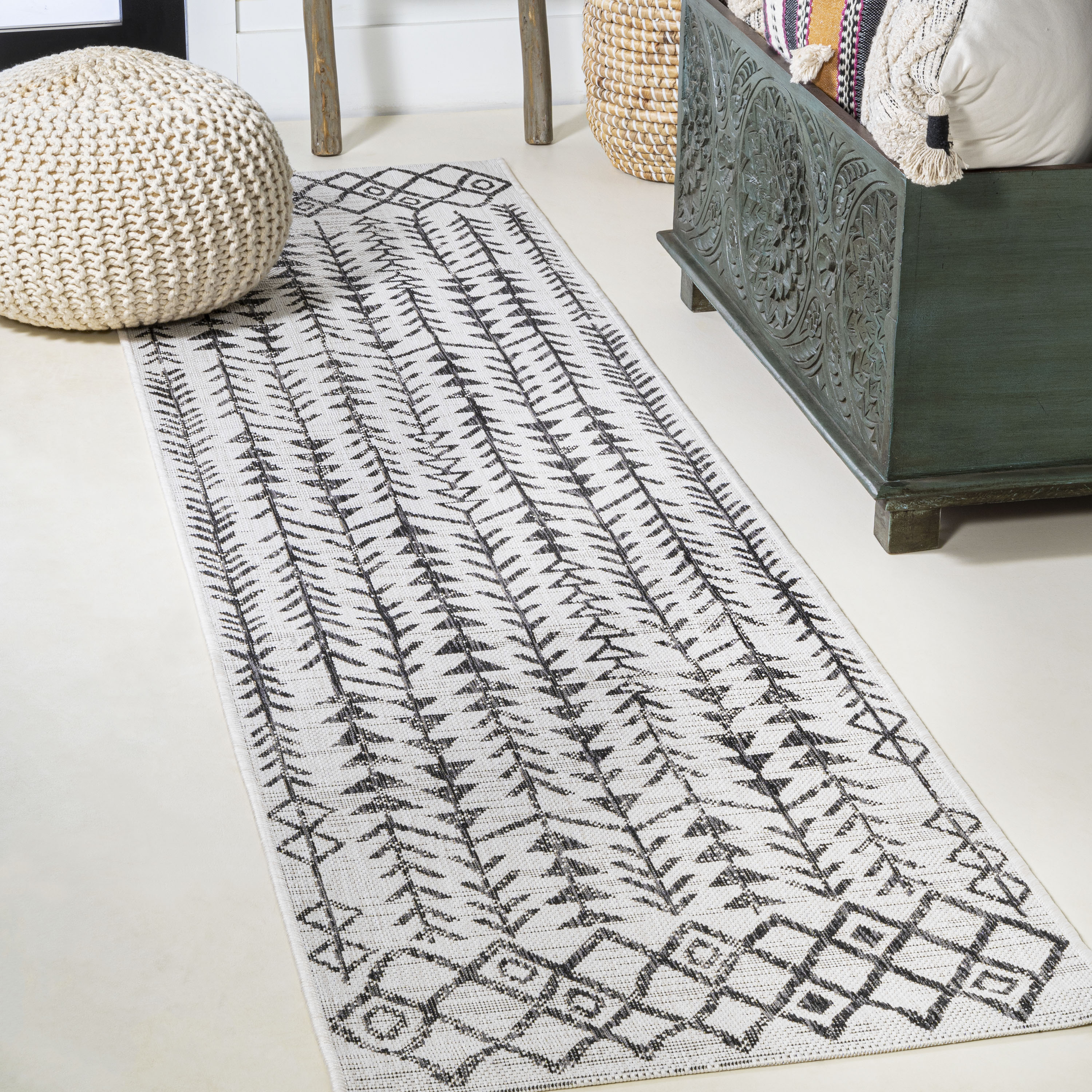新品 Kroi Geometry square rug blanket ラグ Kroi Geometry square rug-blanket| ヤマダウェブコム