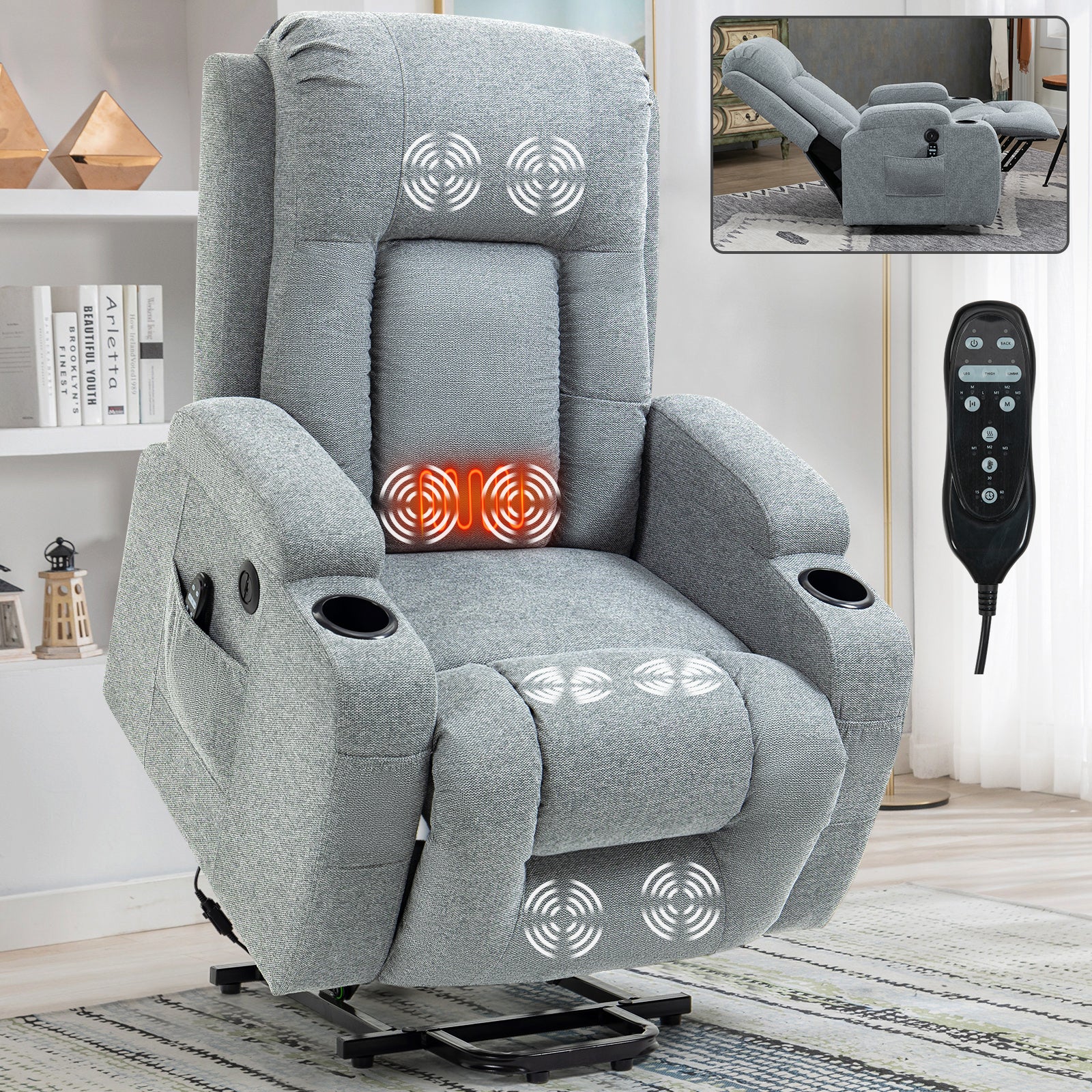 Electric Recliner Mathis Brothers Lift Chairs Theater Recliner