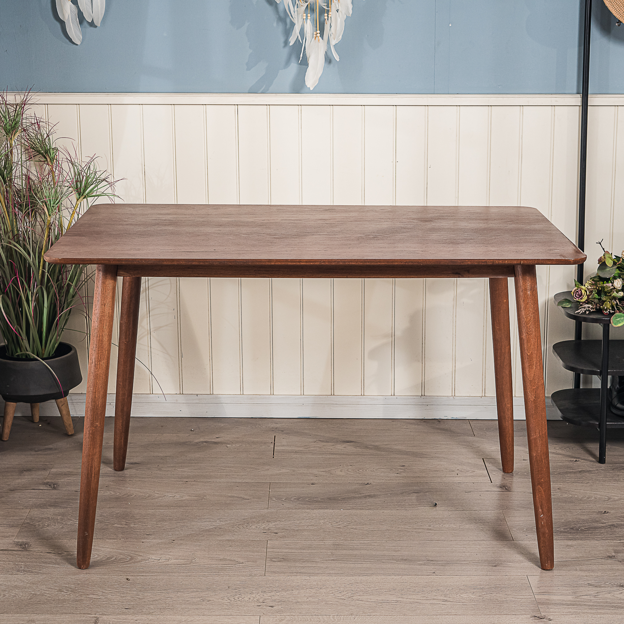 Dining Table for 4 People (L120 cm) Rectangular Wood