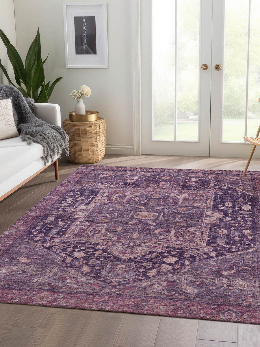 Solace SL14 Eggplant 5' x 7'6