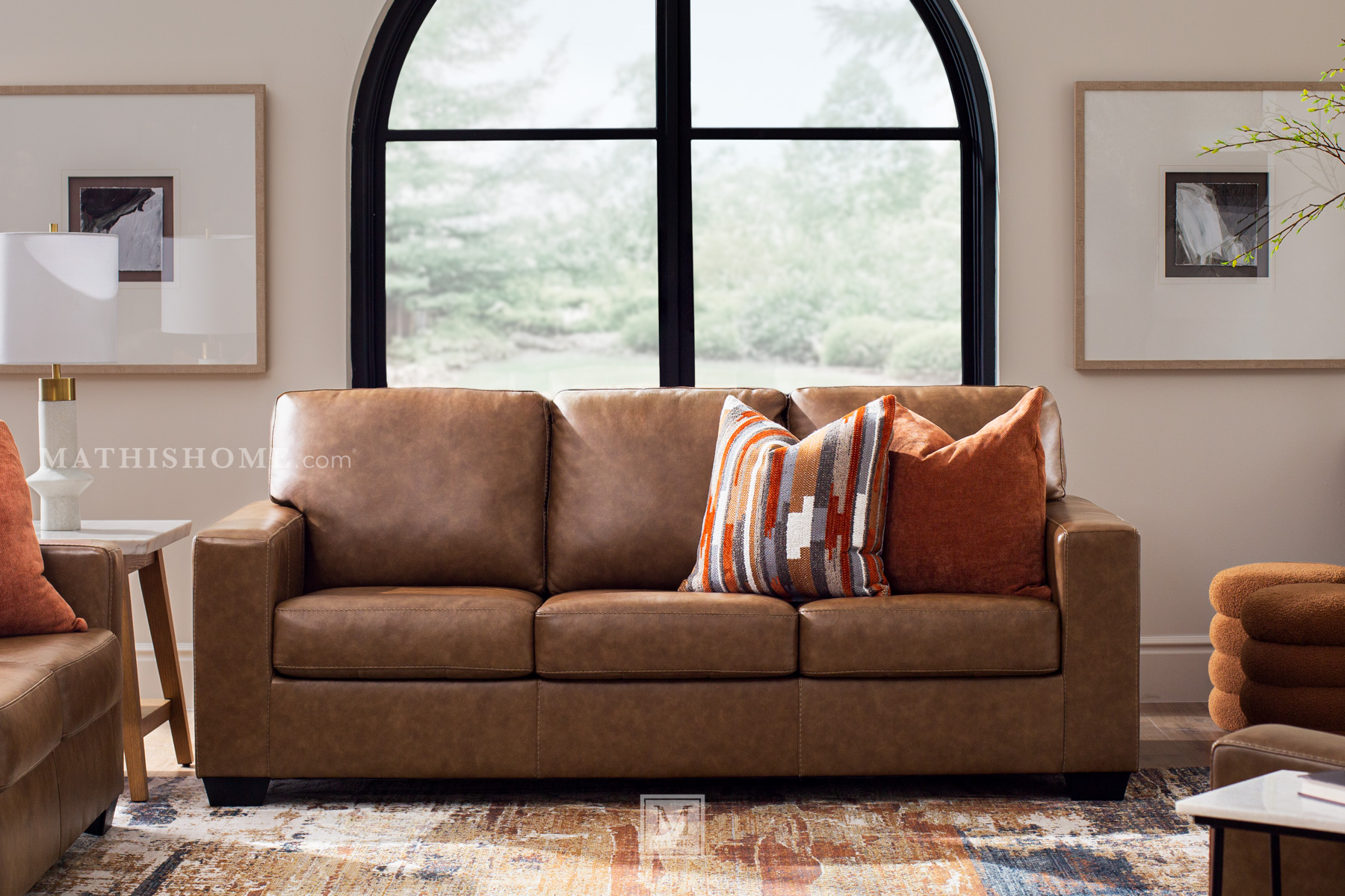 Bolsena Leather Sofa | Mathis Home
