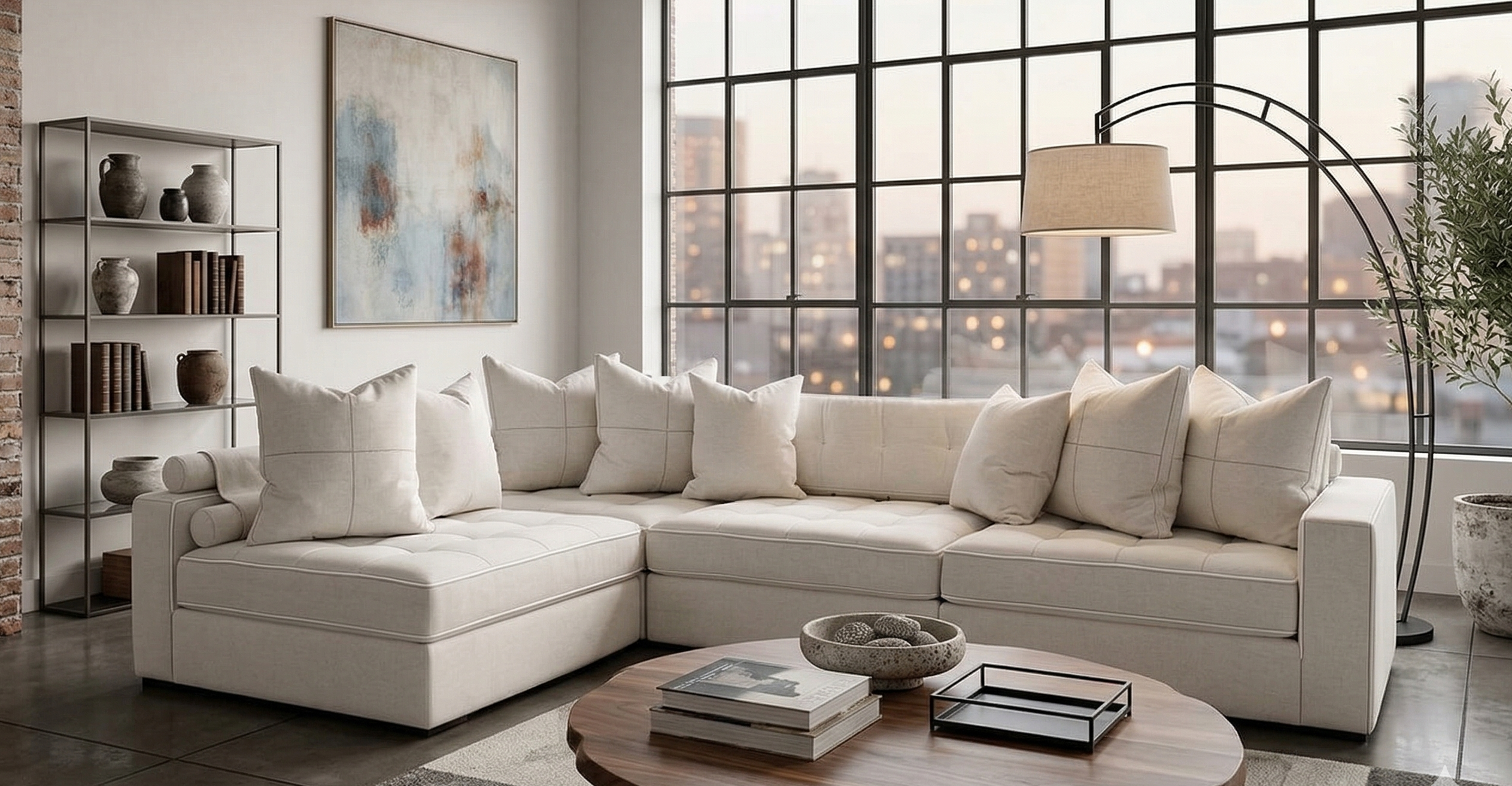 Noah 4 Piece Sectional | Mathis Home