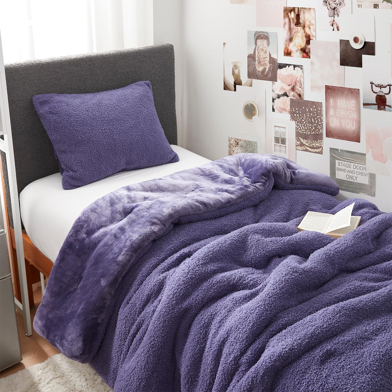 Byourbed The Original Coma Inducer® Twin XL Comforter Set - Plush, Living Coral, Oversized Bedding