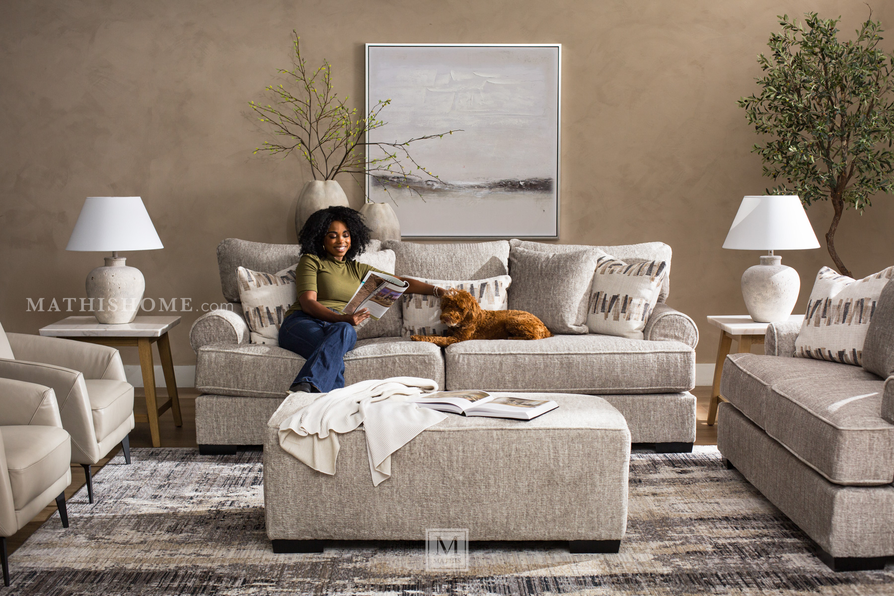 Mustang Gel II Sofa | Mathis Home