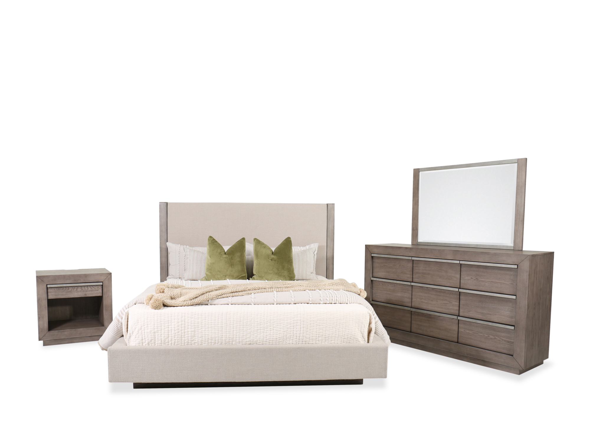 Anibecca Four-Piece Bedroom Set | Mathis Home