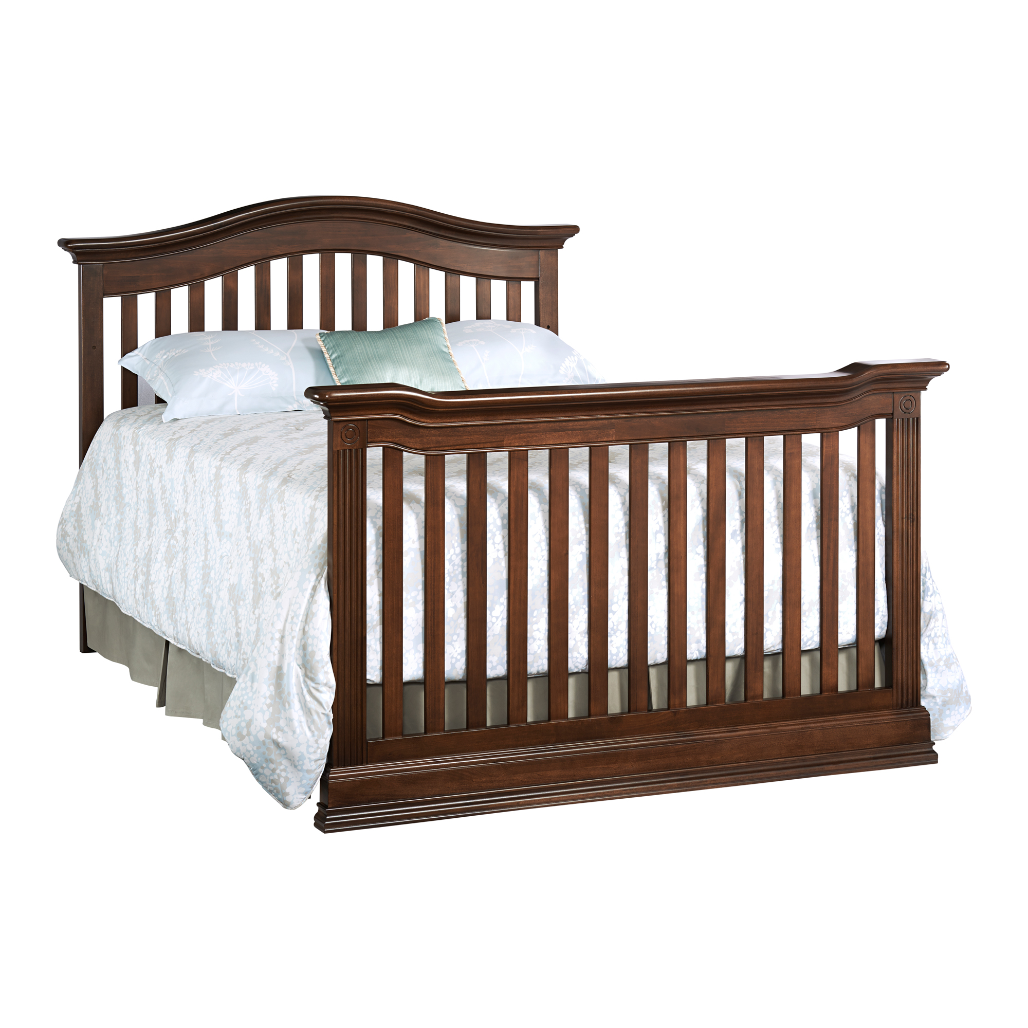 Baby Cache Montana 4-in-1 Convertible Crib Brown Sugar