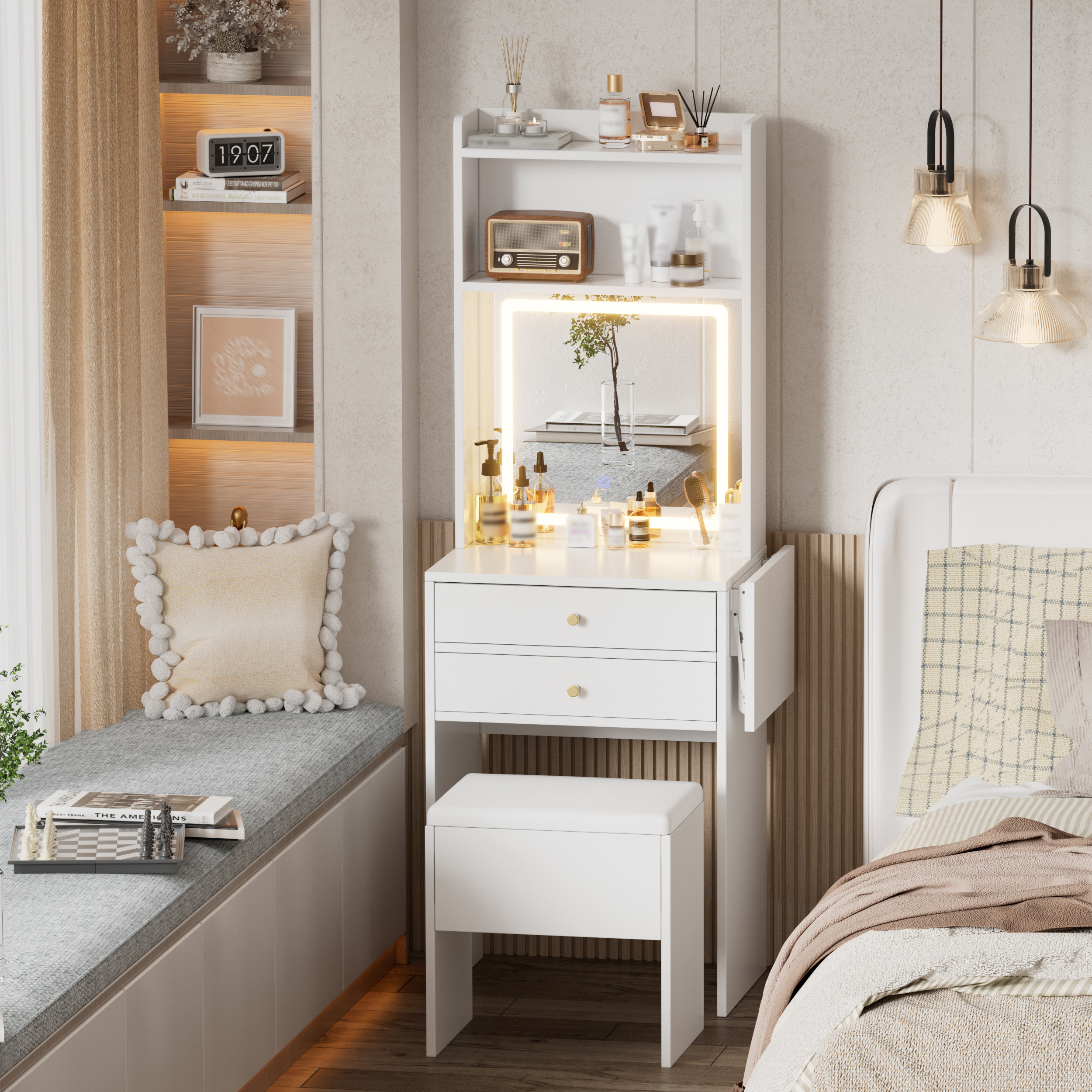 dressing table designs for small bedroom Dressing Tables Ideas: 5+ Latest Dressing Table Designs for Bedroom