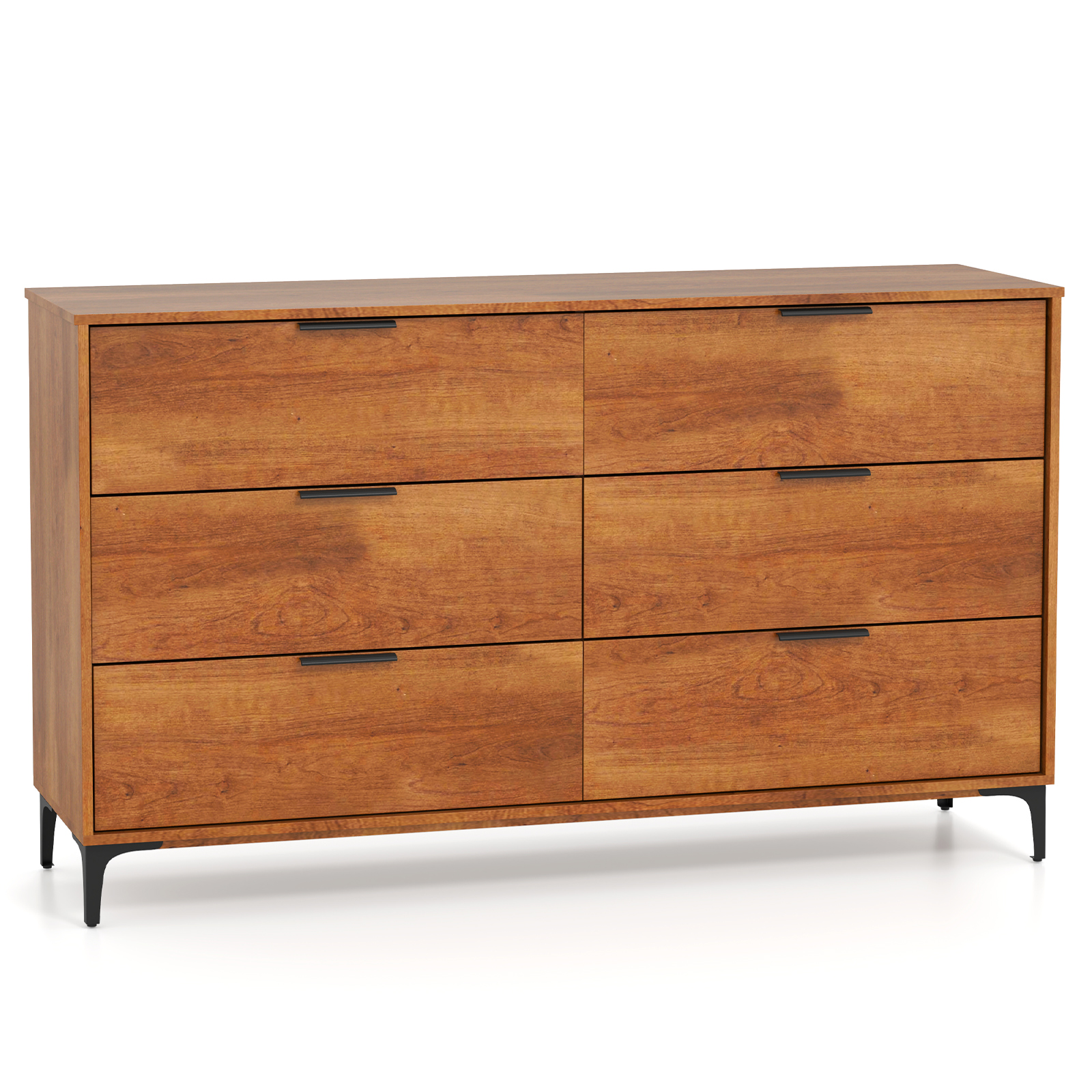 dresser with lock Cindy 5 Drawer Chest Wooden Dresser with Lock in Black (Black) - as picture - Bed Bath & Beyond