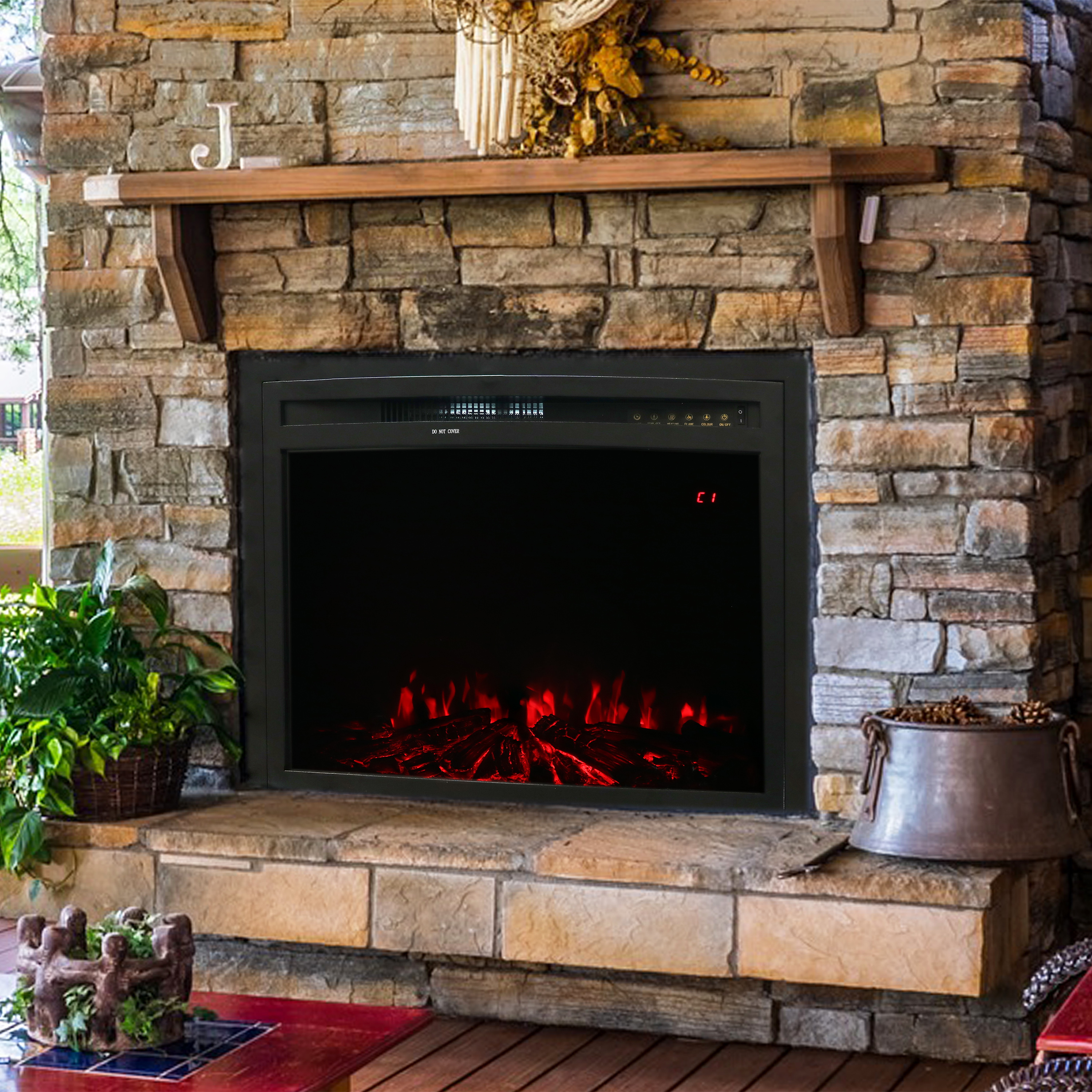 Wood Stove Fireplace Heater Electric Lowes Fireplace Insert Lowes