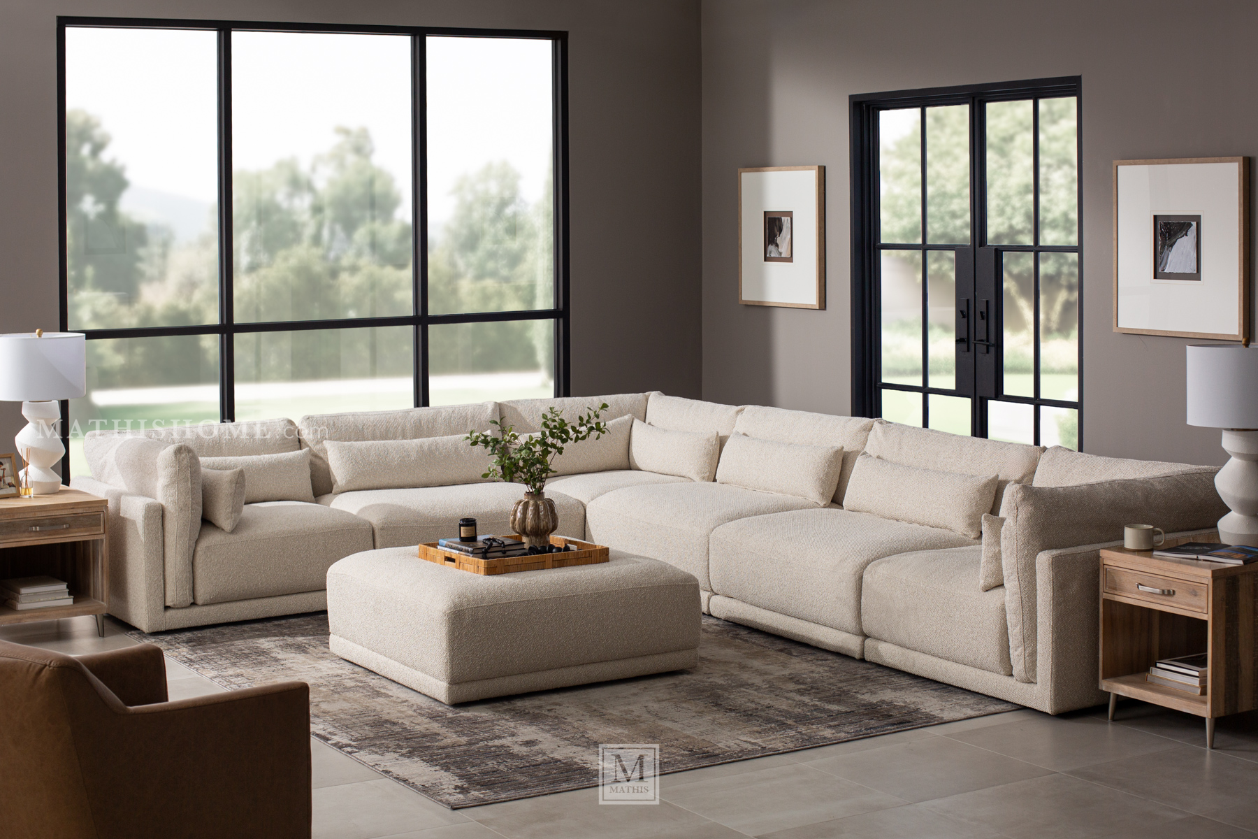 Tasmin 6-Piece Sectional | Mathis Home